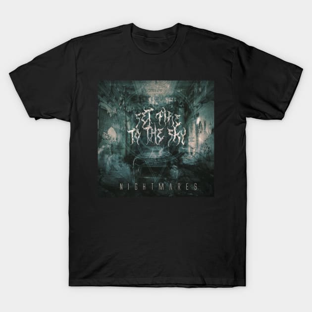 Nightmares EP Cover T-Shirt by SetFireToTheSky